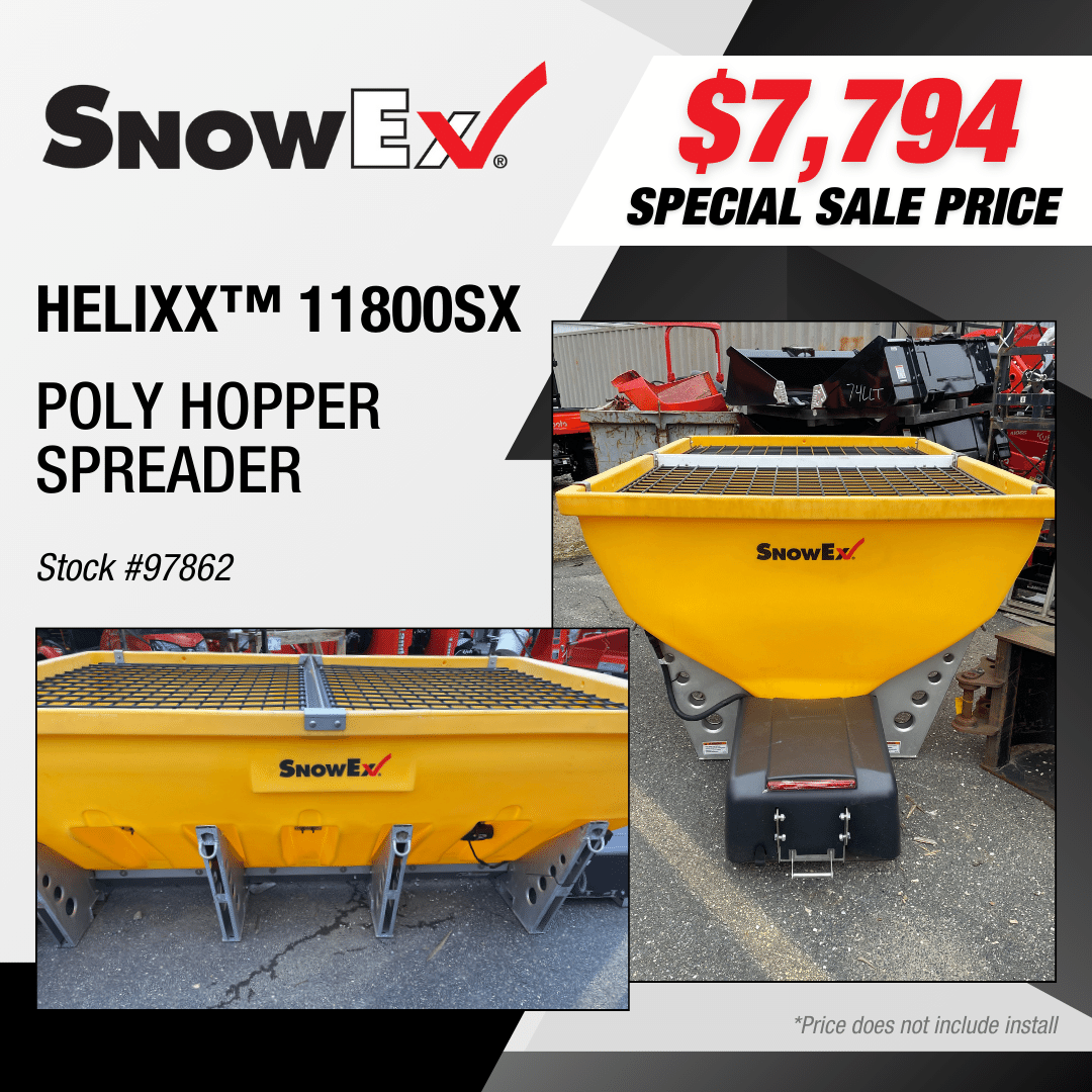 SnowEx Poly Hopper Spreader - Special Sale Price